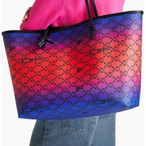 Off-White c/o Virgil Abloh - Day Off Dégradé Logo-print Coated-canvas Tote RARE